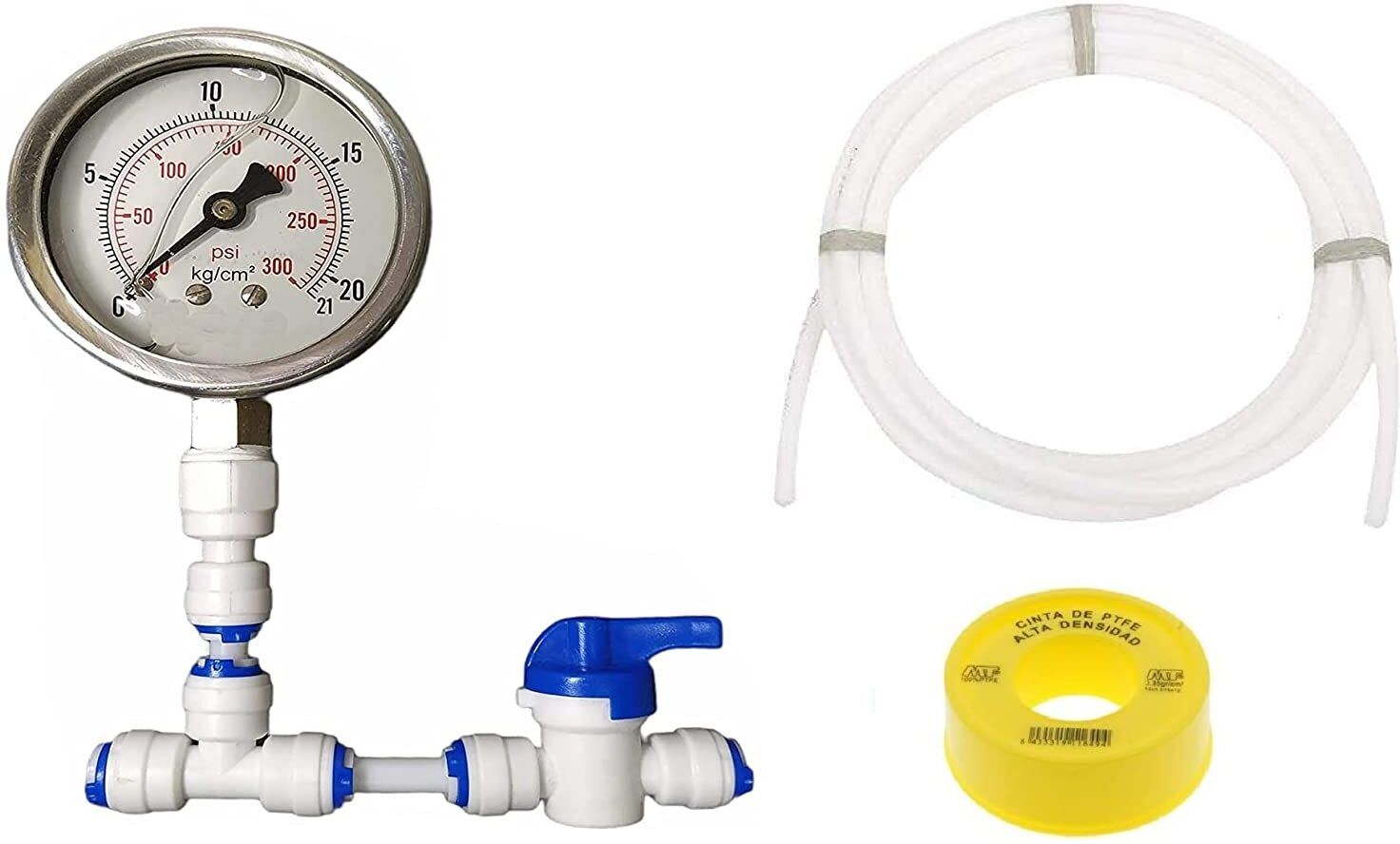 seazone Water Pressure Guage/Meter 21KG-300PSI for Check Accurate Water Pressure Solid Filter Cartridge-picture-25