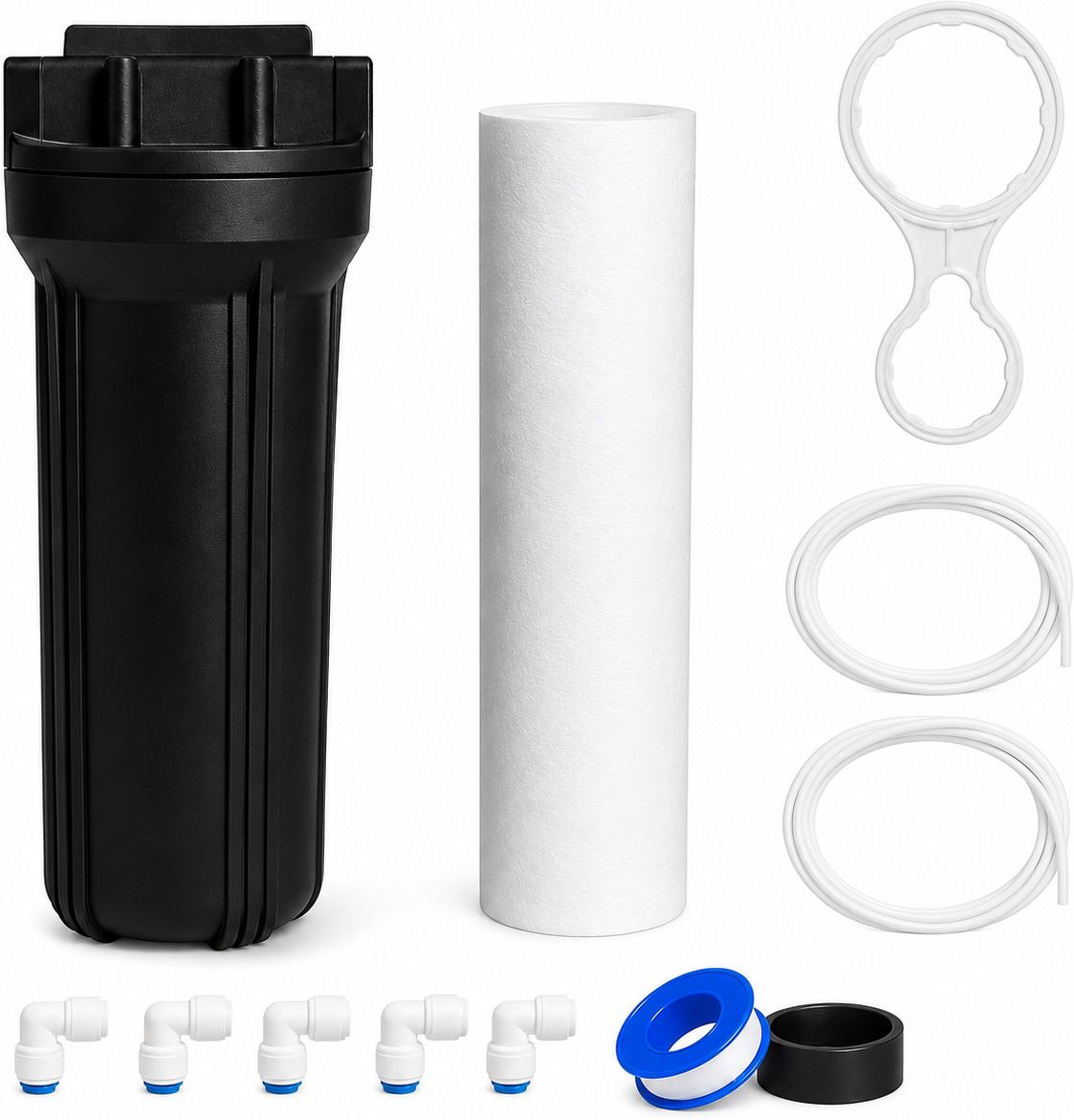 Water Filter Housing Kit with Cartridge Solid Filter Cartridge-image-22