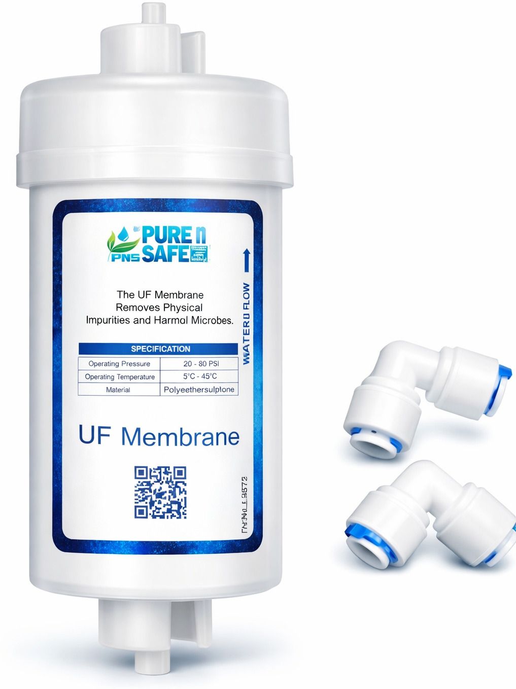 pure n safe by pure n safe pvt. ltd. UF Membrane Filter 4 Inch 0.01 Micron for RO Water Purifier Solid Filter Cartridge-picture-36