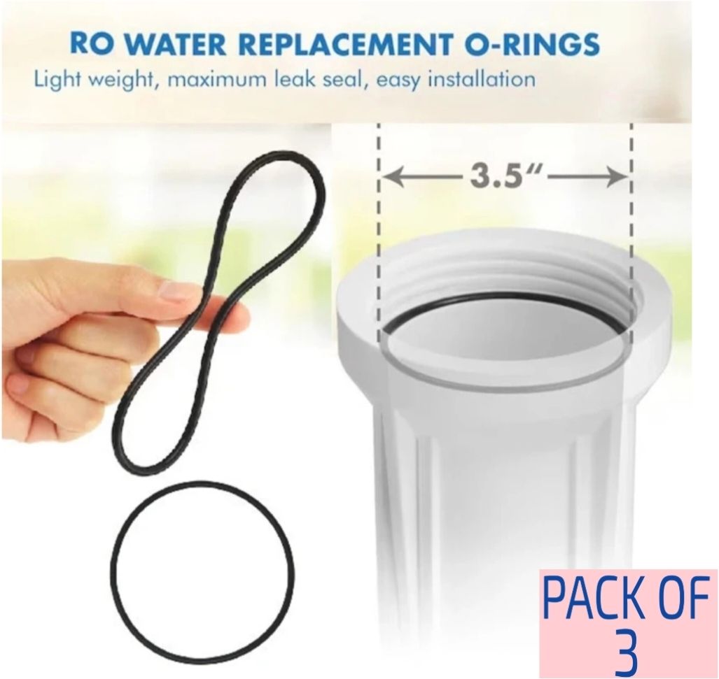 excellent pure 3pc O-Rings Rubber Seal 10" Spun Pre Filter Bowl RO water purifier Solid Filter Cartridge-picture-36