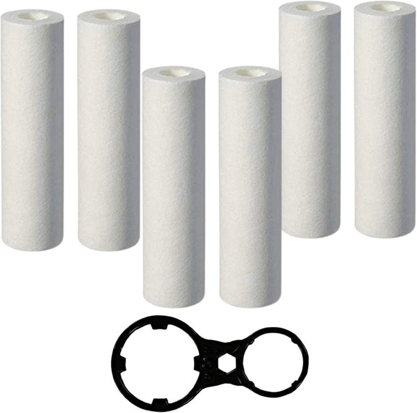 shivam enterprise 10 Inch PP Spun Filter Cartridge with Housing Wrench Solid Filter Cartridge-picture-43