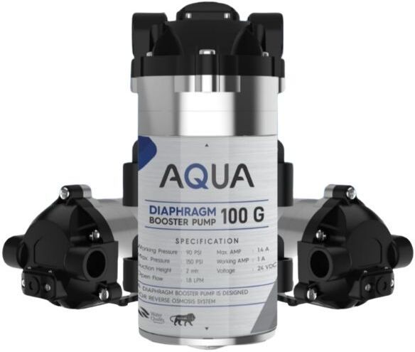 smartcare AQUA 100 GPD RO PUMP WITH 2 CONECTOR Solid Filter Cartridge-picture-2
