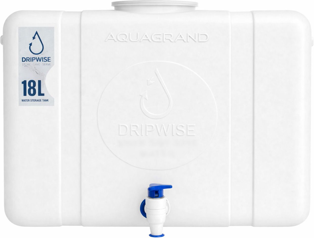 aquagrand by n/a Mini RO Waste Water Tank 18L Leak Proof Food Grade Solid Filter Cartridge-picture-28