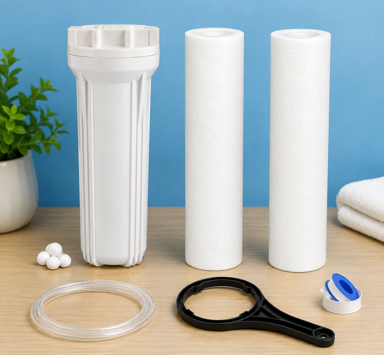 mgshop Spun, Spanner and Talfon Kit for RO Water Purifiers Solid Filter Cartridge-picture-33