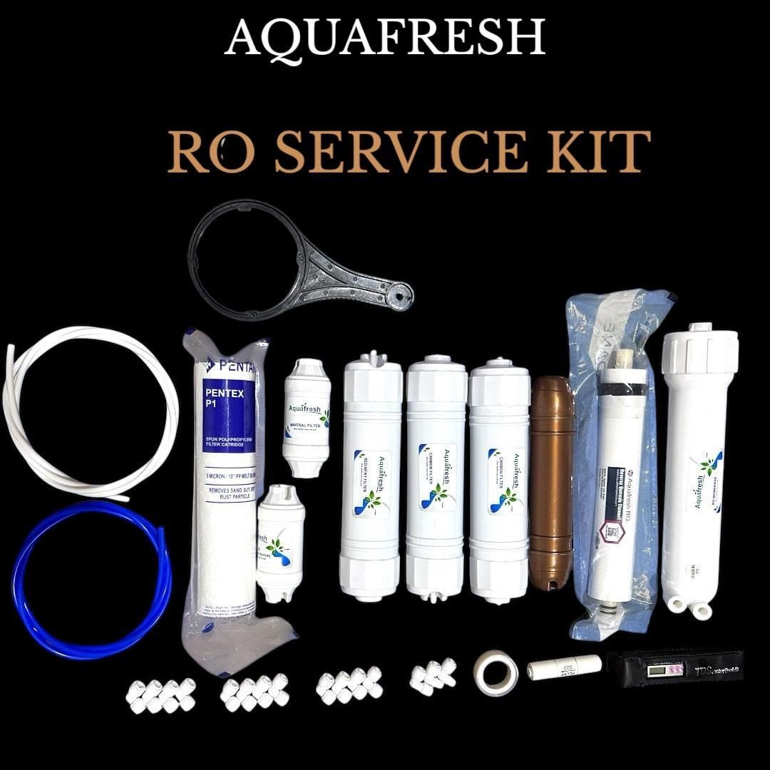 aquafresh by aquafresh RO KIT 2000 TDS MEMBRANE,SEDIMENT,CARBON,UF,MINERAL COPPER for RO Water FILTER Solid Filter Cartridge-picture-17