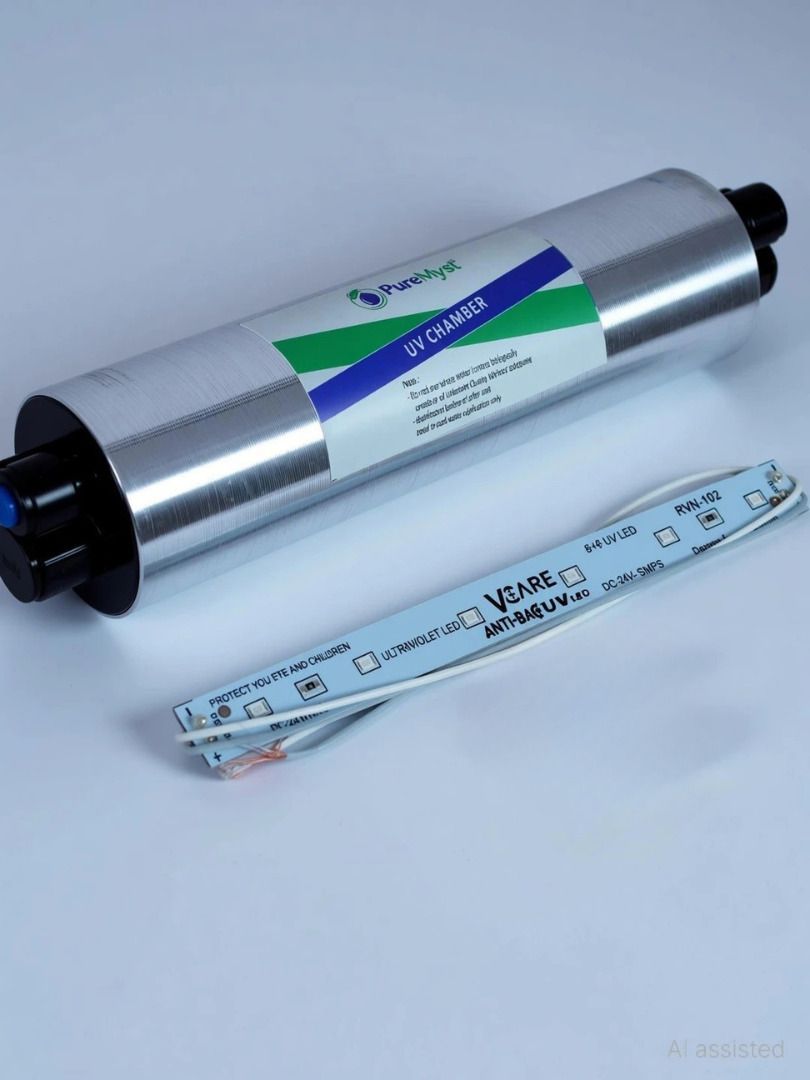 mayurgoyal UV Chamber Barrel With LED 24 V For RO Water Purifier Solid Filter Cartridge-picture-38