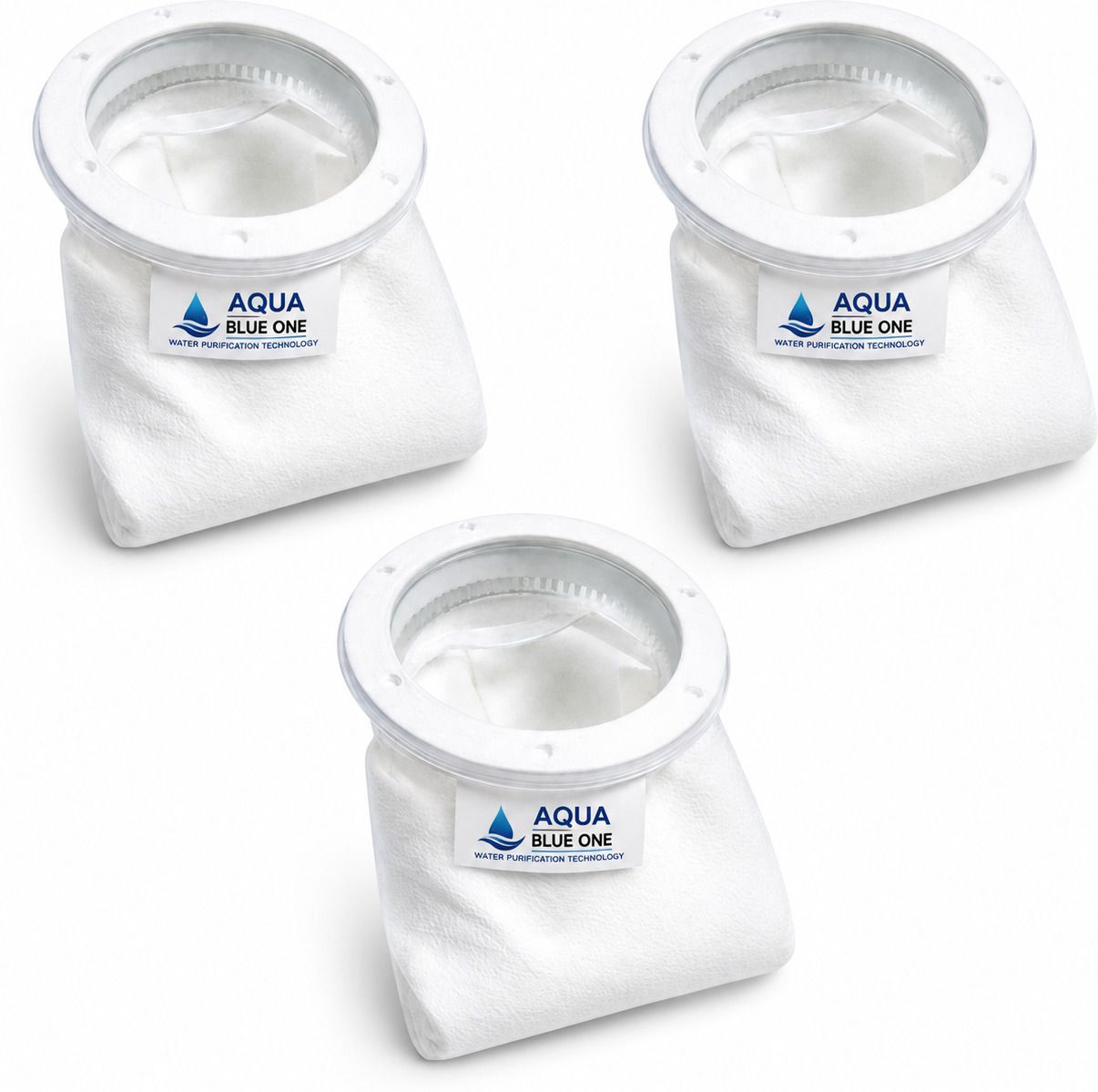aqua blue one by aqua blue one 5 Micron Bag Filter for RO, 20 Inch x 4 Inch Sediment Filter Bag ( Pack of 3) Solid Filter Cartridge-picture-23