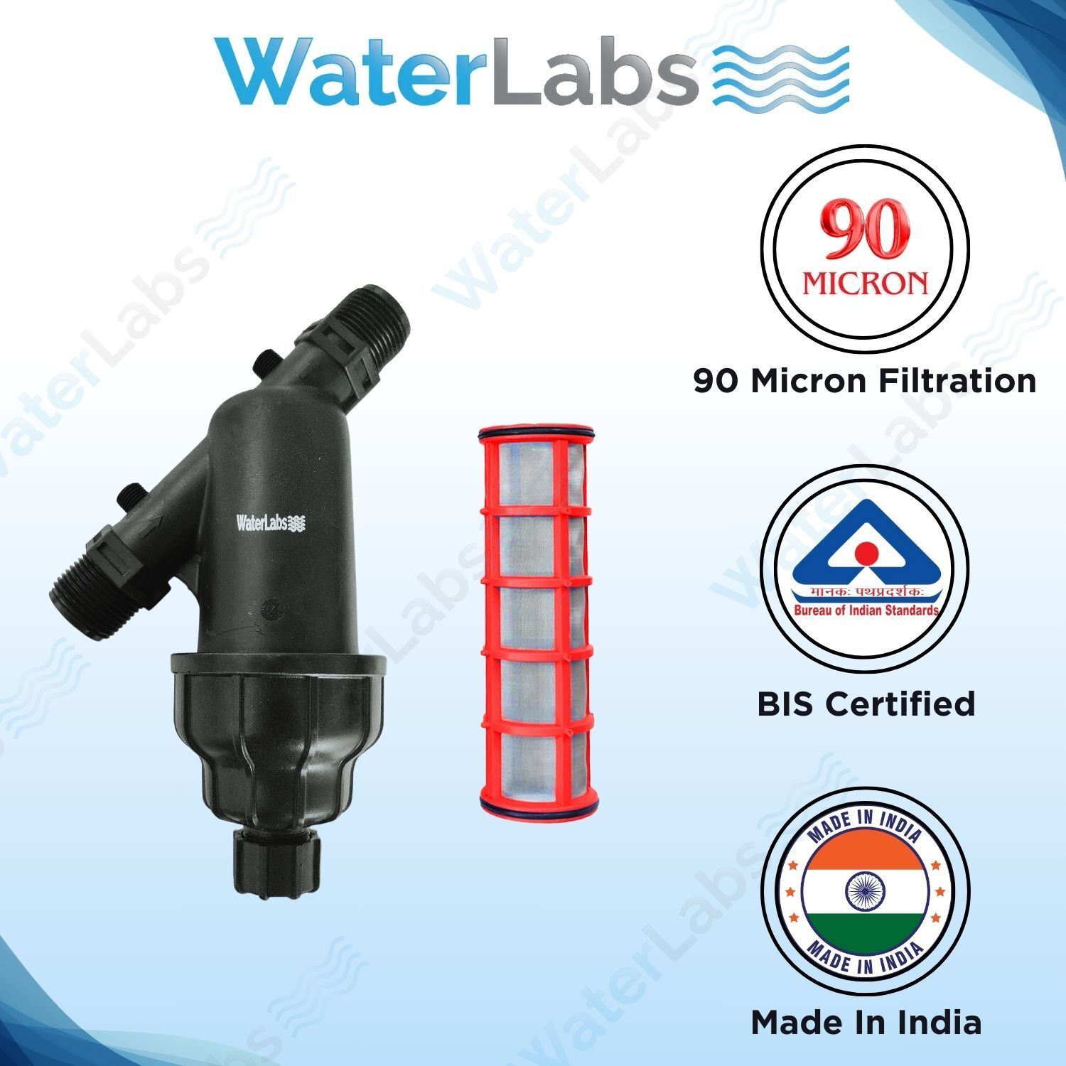 122Y Water Tank Filter Screen Filter ISI, BIS with 1 Cleaning Brush Tap Mount Water Filter-image-29