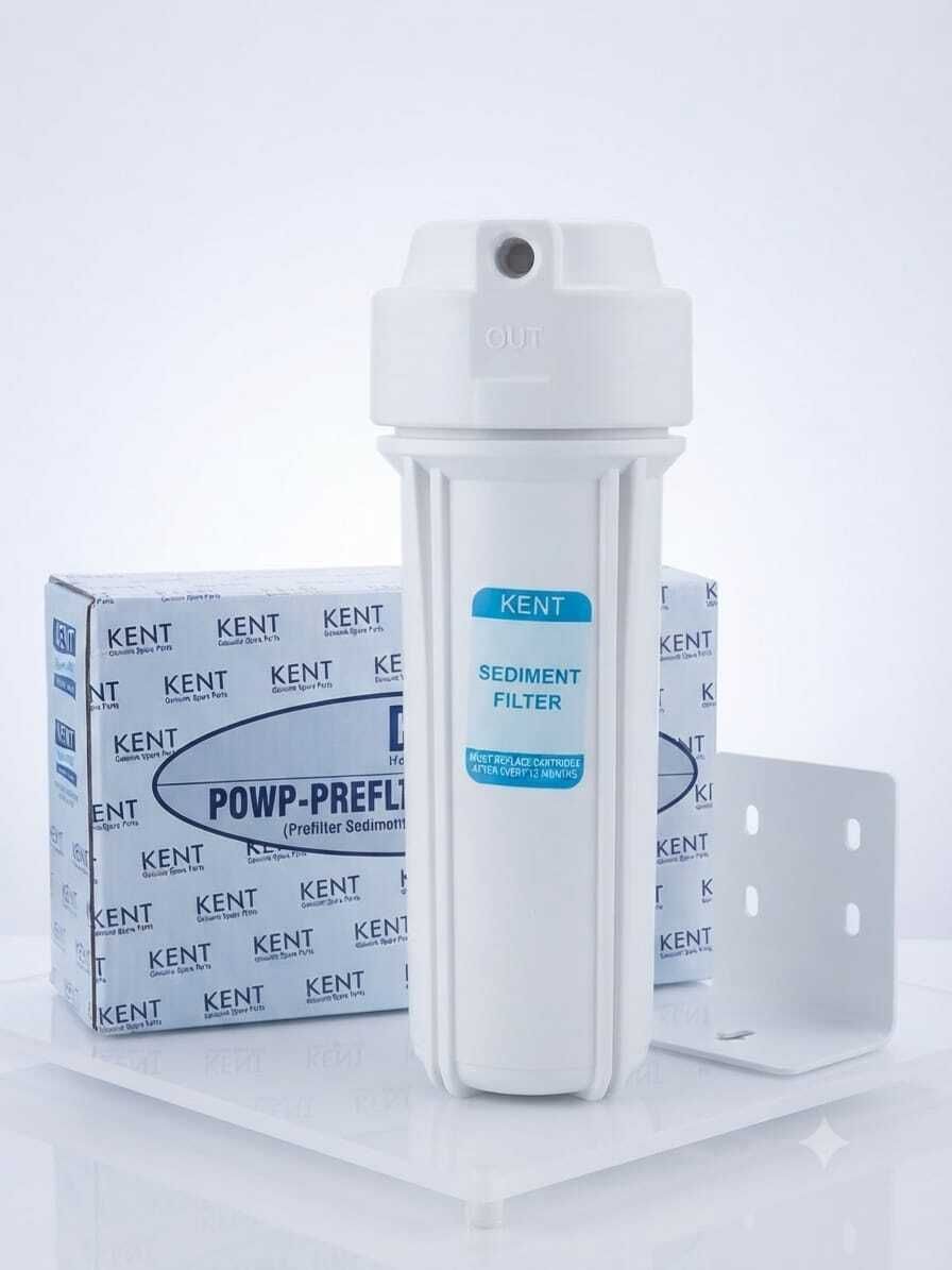 kent by kent Sediment Pre Filter Housing with 5 Micron Cartridge for RO Water Purifier String Filter Cartridge-picture-24