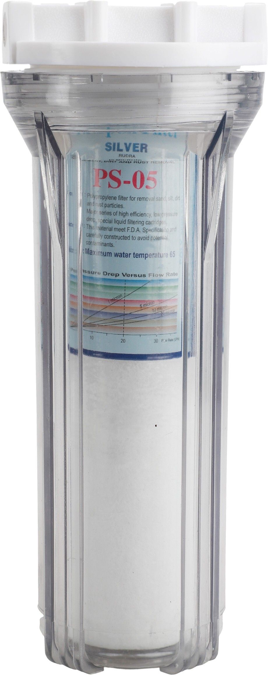 ampereus TRANSPARENT PRE FILTER SET FOR WATER PURIFIER Solid Filter Cartridge-picture-10