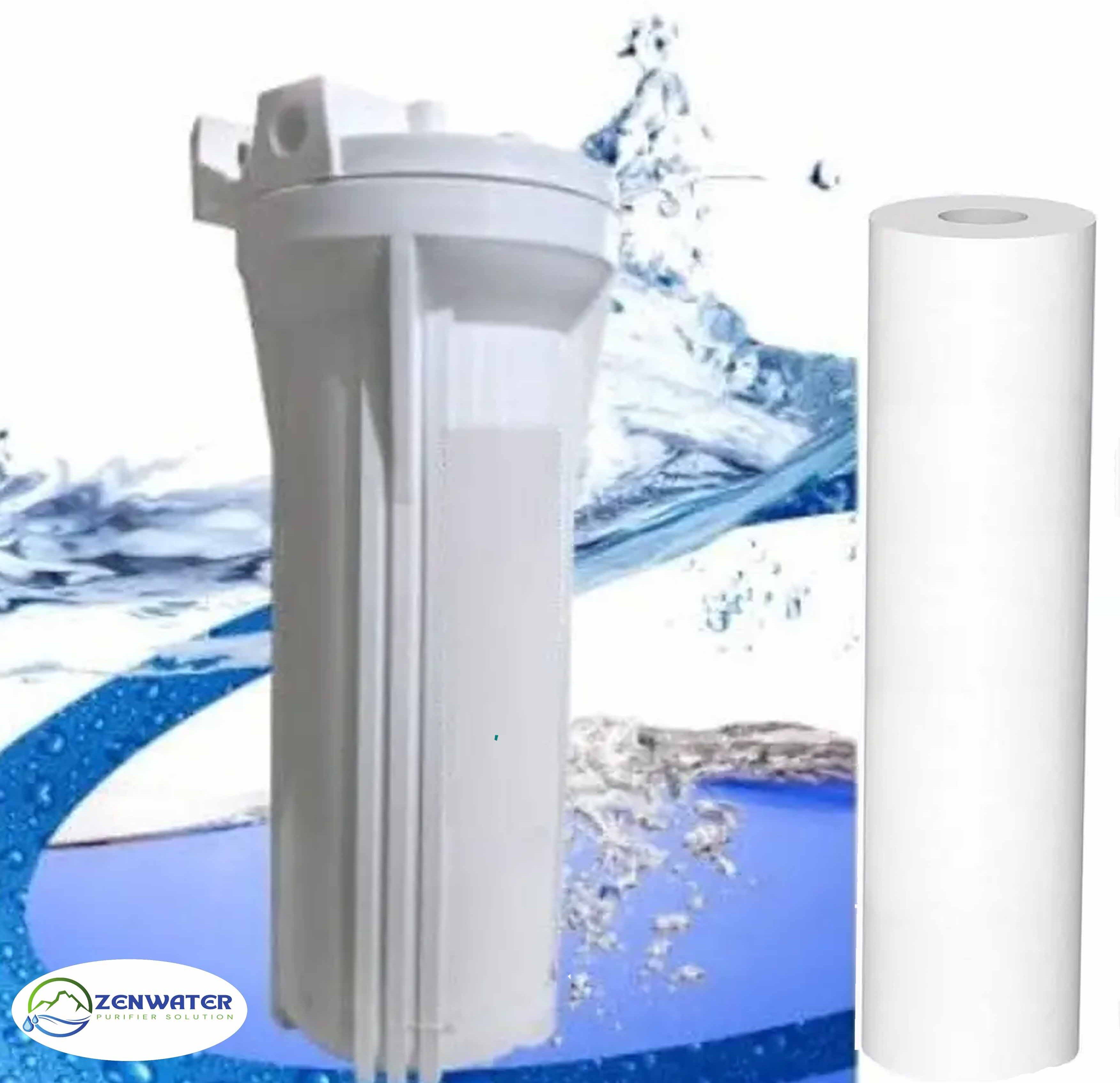ro pre filter housing with spun pp cartridge for ro water purifier_n20 solid filter cartridge