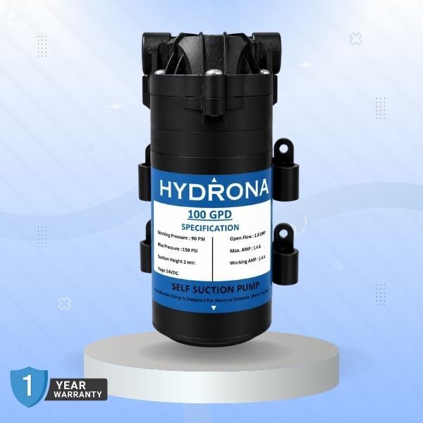 smartcare HYDRONA 100 GPD RO BOOSTER PUMP FOR WATER PURIFER Solid Filter Cartridge-picture-22