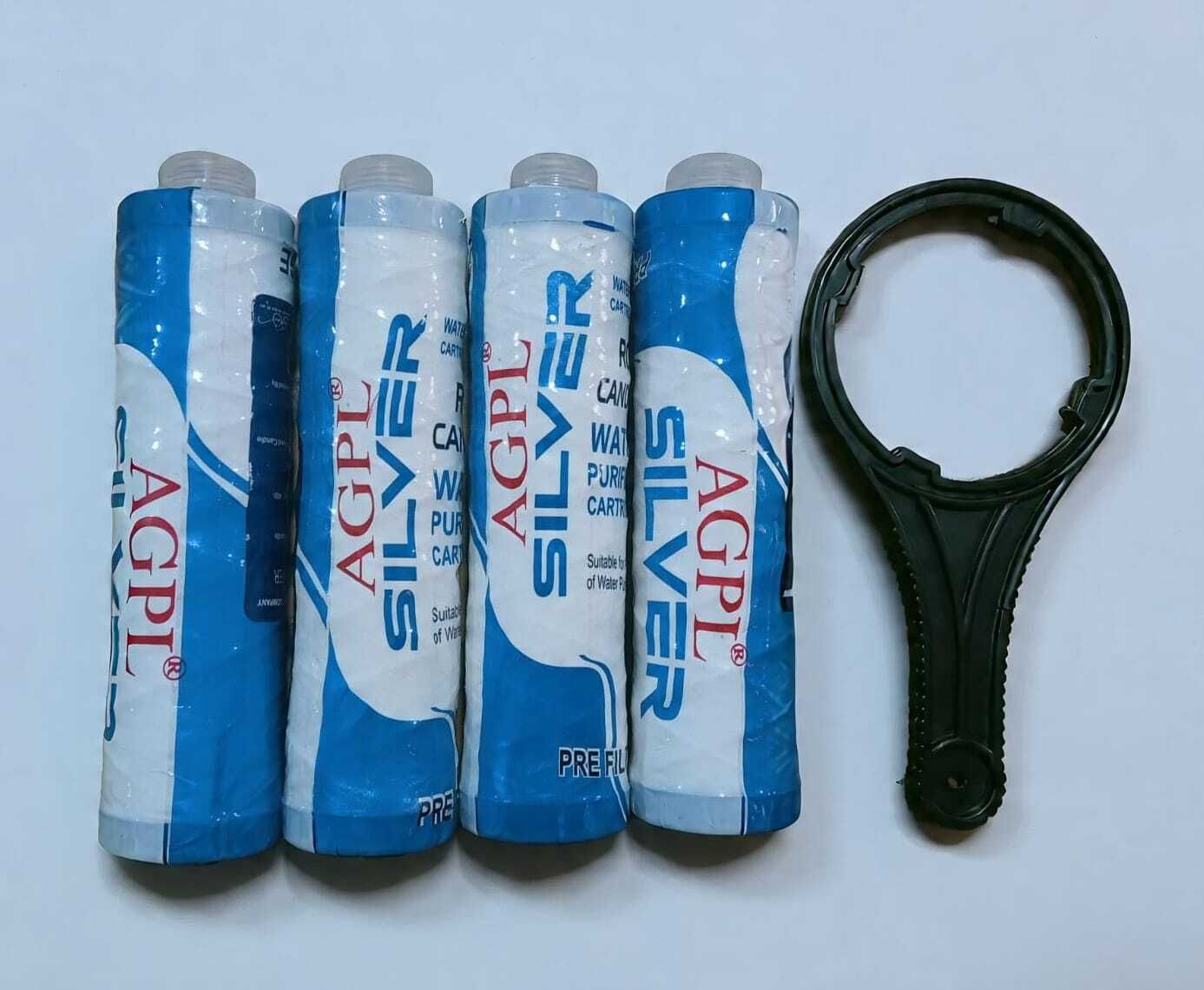 AGPL CANDLE SILVER 4, WITH KEY Solid Filter Cartridge