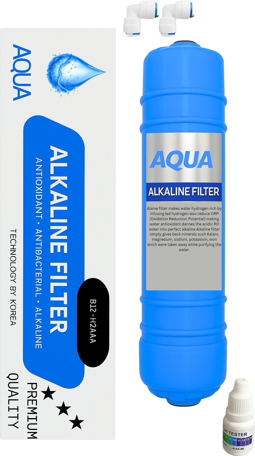 bludrop by bludrop Alkaline Water Purifier Filter 11" Mineral Water Filter for RO - Blue | Solid Filter Cartridge-picture-11