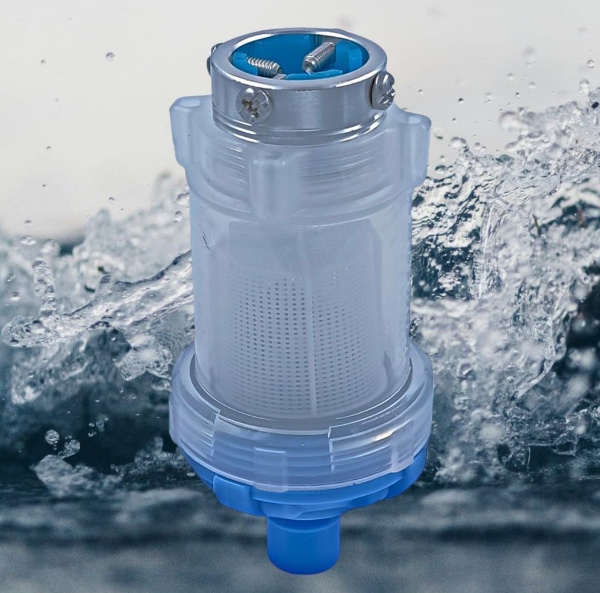 superflip by superflip Magnetic Filter Adapter/Connector for All Front & Topload Washing Machine Blue Solid Filter Cartridge-picture-19