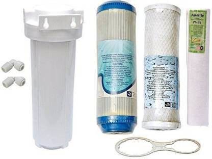 aameria Pre Filter Cartridges With Undersink RO Water Purifier Pack of GAC, CTO, SPUN, Double side 2in1 Wrench Solid Filter Cartridge-picture-20