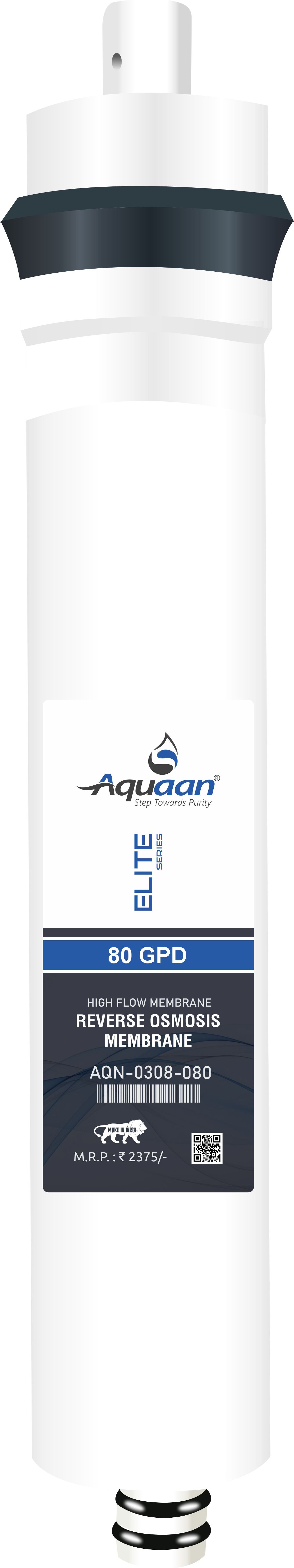 aquaan RO MEMBRANE FILTER ELITE 080 GPD WORK UPTO 1000-1500 TDS Solid Filter Cartridge-picture-22