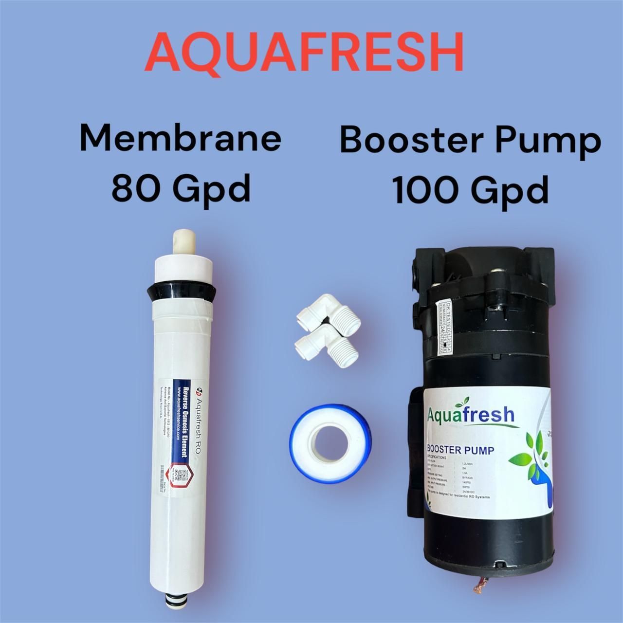 musky by musky By AQUAFRESH MEMBRANE & RO PUMP 100 GPD 24V DC, COPPER Winding ,1 Year Warranty Solid Filter Cartridge-picture-10