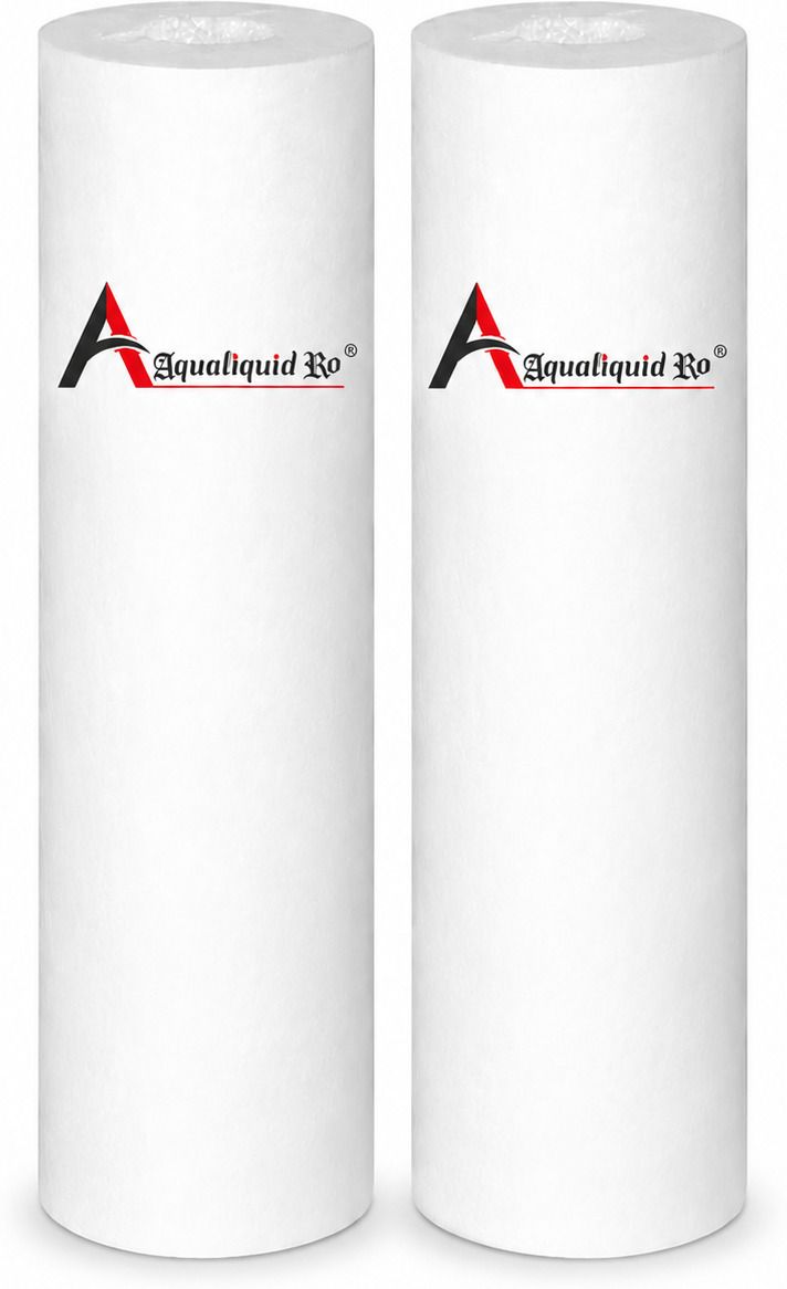 aqualiquid ro Original Pp Spun Filter 10 Inch Solid Filter Cartridge (0.5 Micron, Pack of 2) Solid Filter Cartridge-picture-26