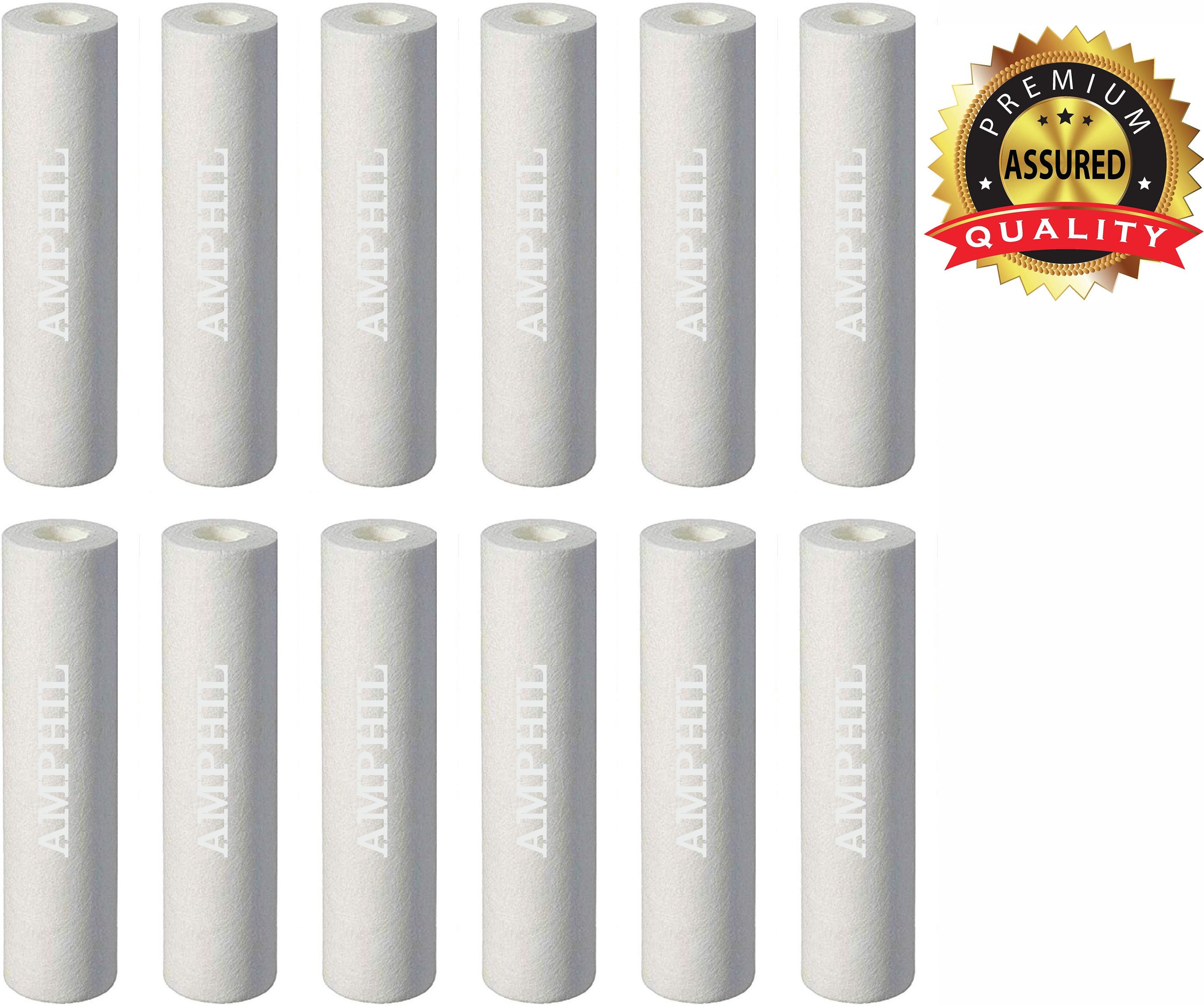 amphil 5 Micron Pre Filter Cartridge 10" Inch Pp Spun Filter Hevy Quality - 12 Wound Filter Cartridge-picture-27