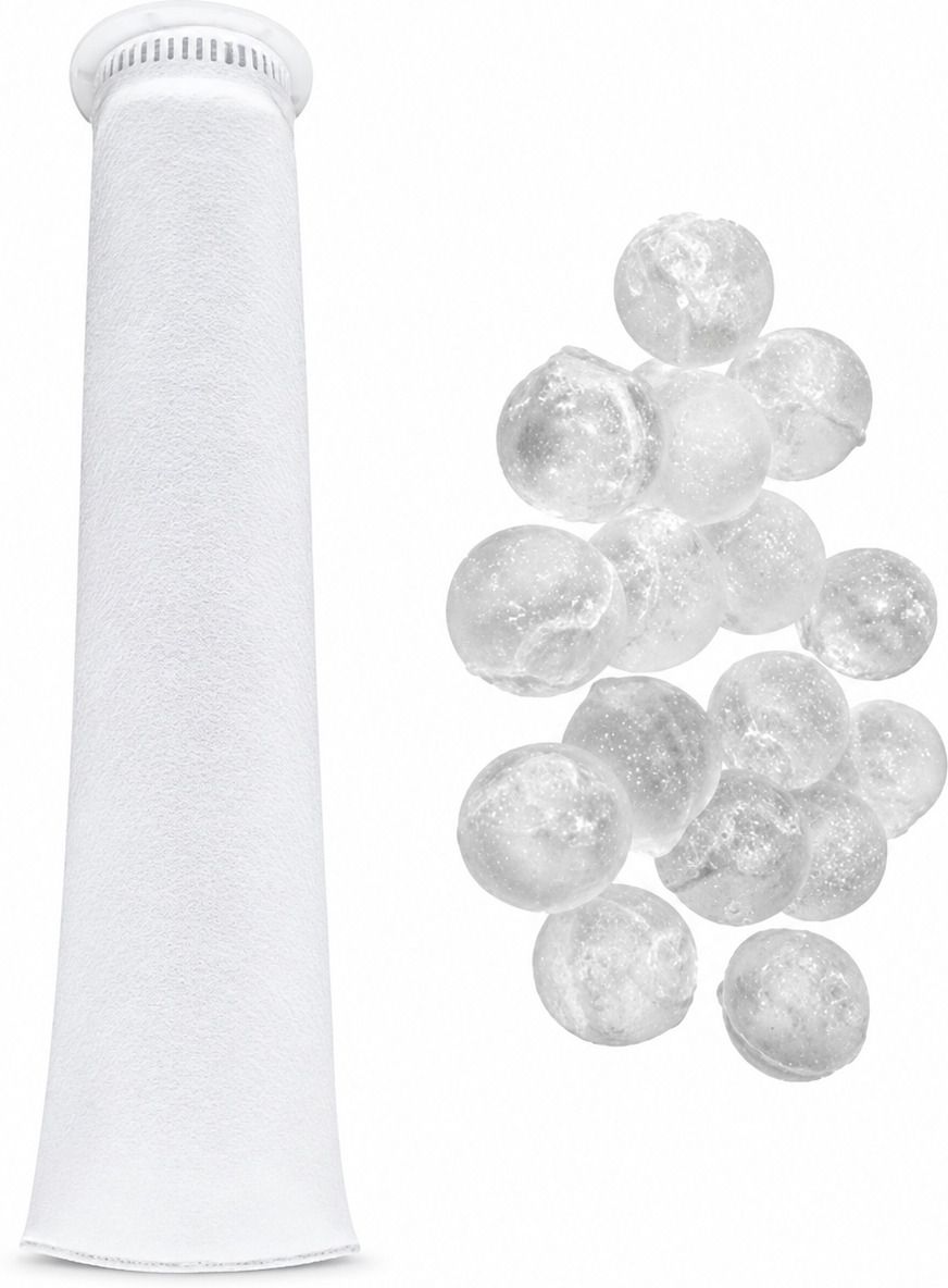 mgshop 20 Inch Filter Bag with 20 PC Antiscalant Balls Solid Filter Cartridge-picture-43