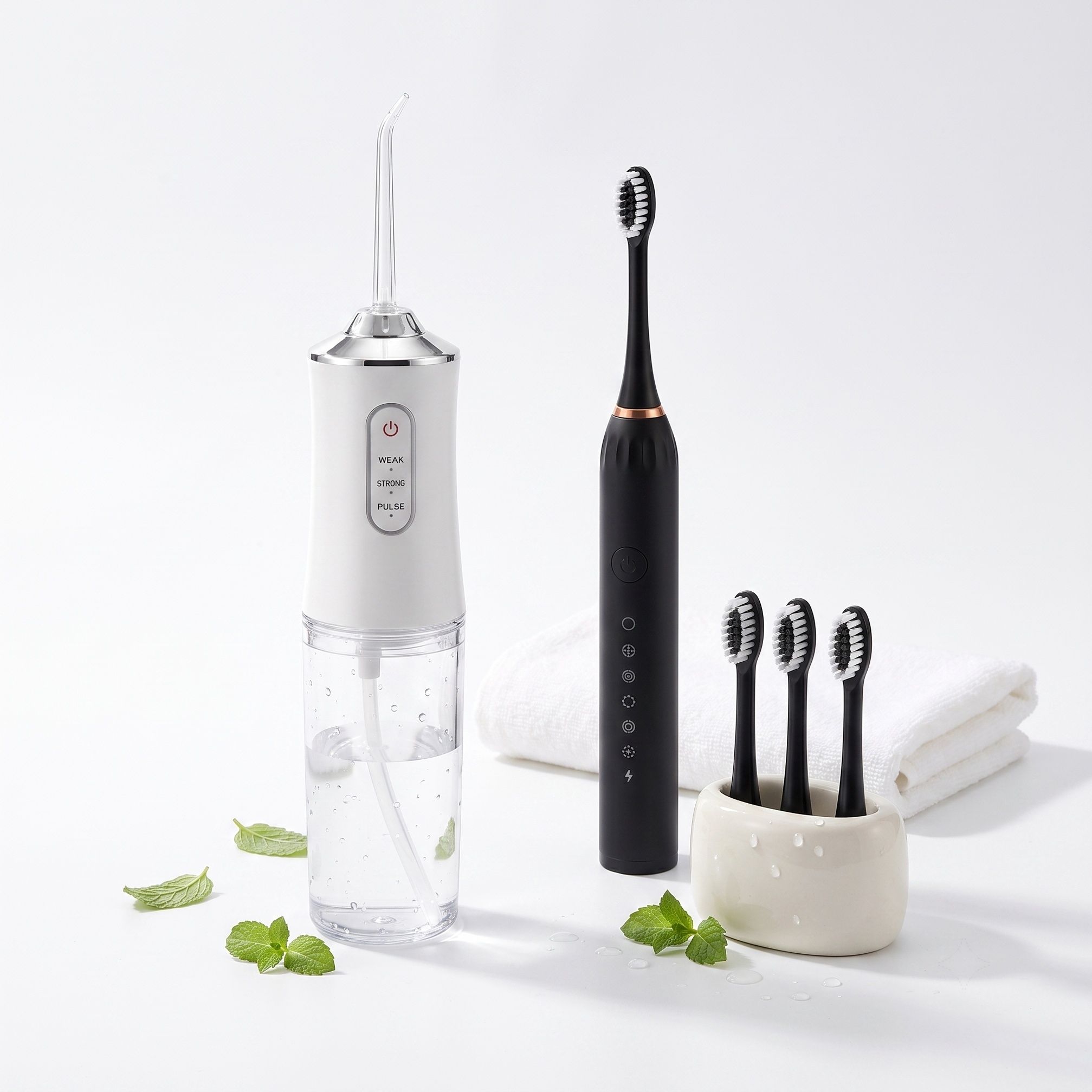 nuvio Portable Sonic Toothbrush with Water Flosser Combo Water Flosser-picture-23
