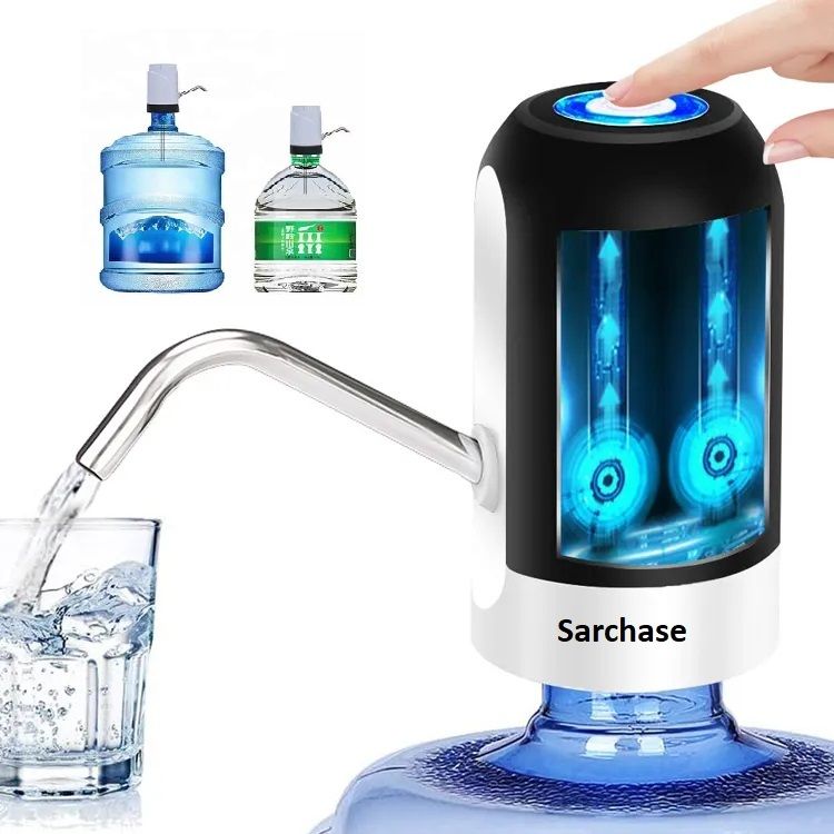 Automatic Water Dispenser Bpa Free Abs Usb Rechargeable Food Grade Silicone Hose Bottled Water Dispenser-image-45