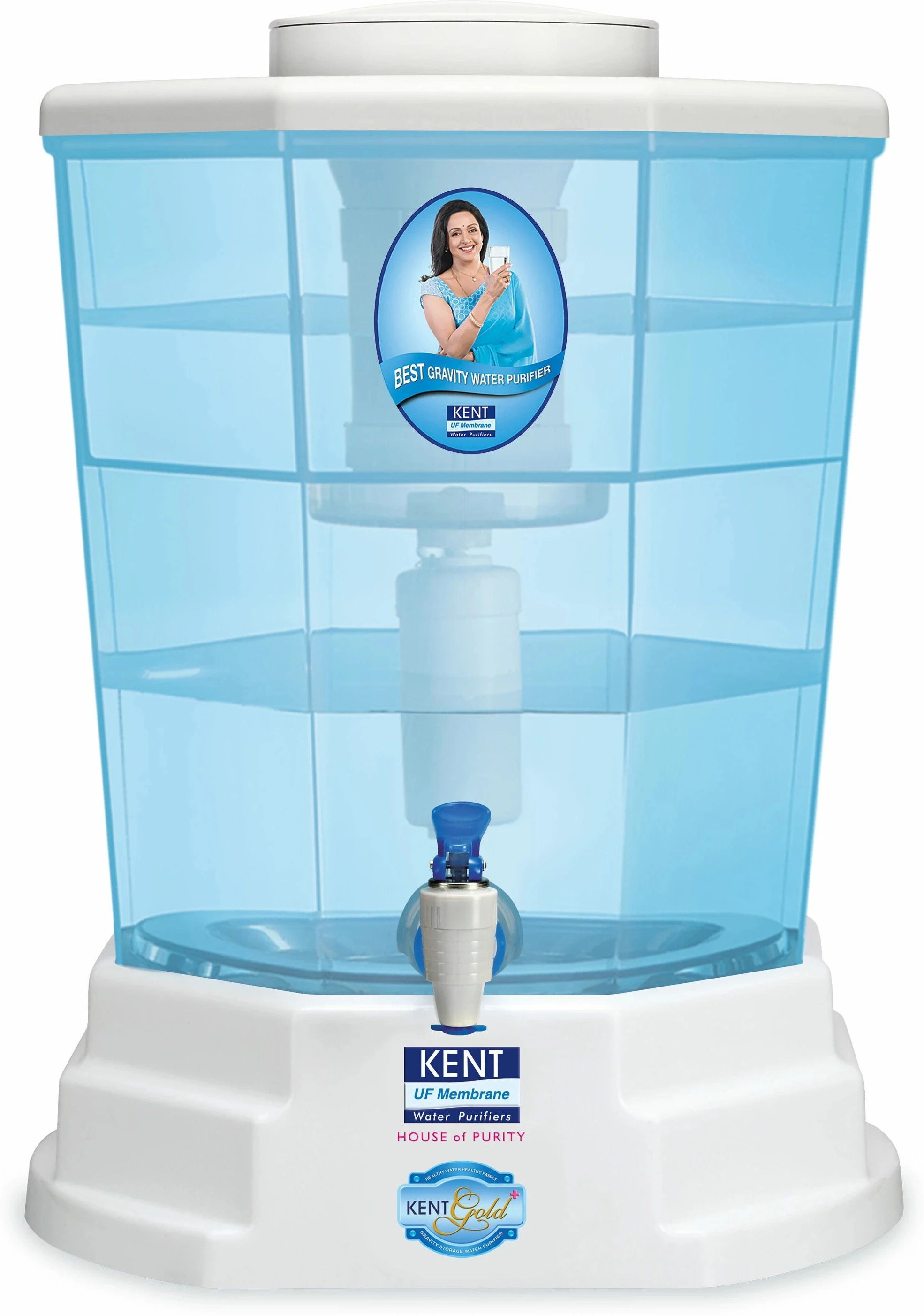 kent GOLD+(11015) 20 L Gravity Based + UF Water Purifier-picture-39