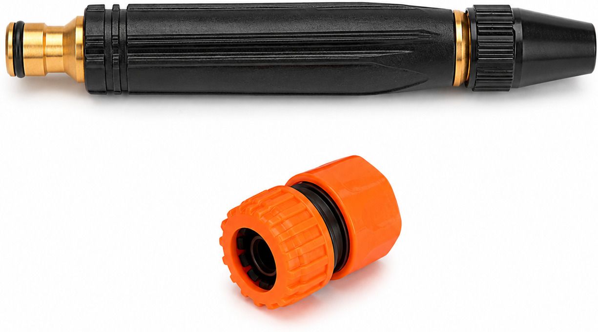 Adjustable Brass High Pressure Sprayer Nozzle for Power Spray Pump (1 Pc) Watering Wand-image-46