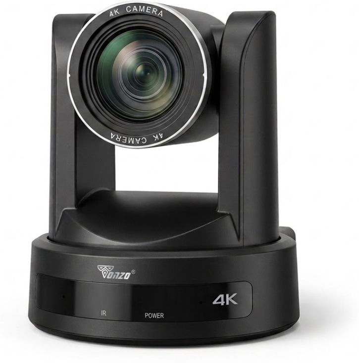 TONZO TZ 430 4K PTZ Camera 10X Zoom HDMI USB Live Streaming 4K Webcam 2160p, with Microphone, USB, Ethernet Connectivity-image-1