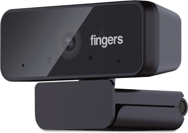 FINGERS Hi-Res 2K Full HD Webcam 2048p, with Microphone, USB Connectivity-image-9