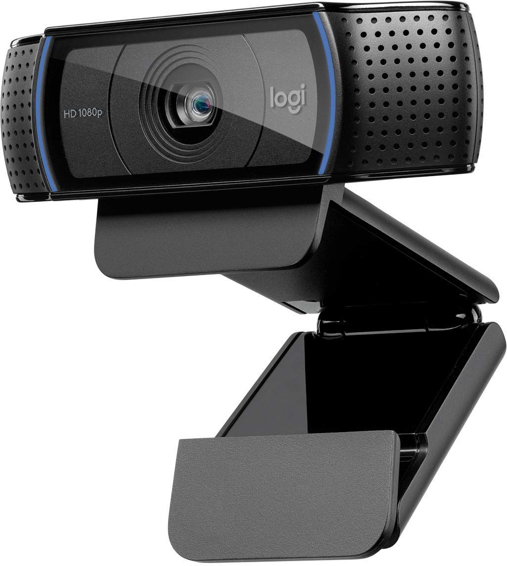Logitech C920 HD Pro 1080 HDWebcam with Built-In Microphone USB Connectivity
