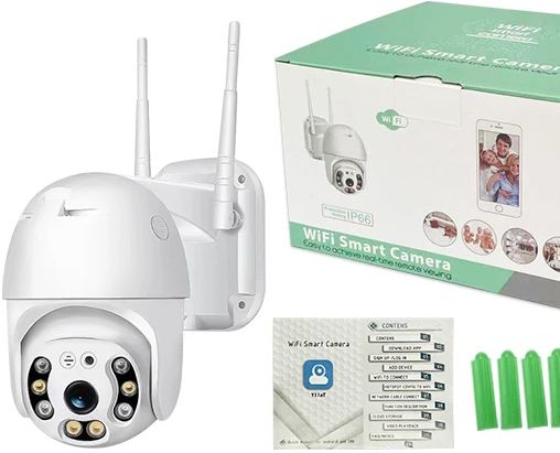 SSG Wi-Fi Smart Camra -IP66 ( 360`) 12 HD Webcam with Built-In Microphone with Night Vision Wireless Connectivity