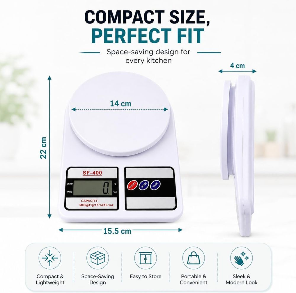 Comfortinglives Digital Food Weighing Scale 10 Kg Electronic Kitchen Weight Scale Machine Weighing Scale-image-45