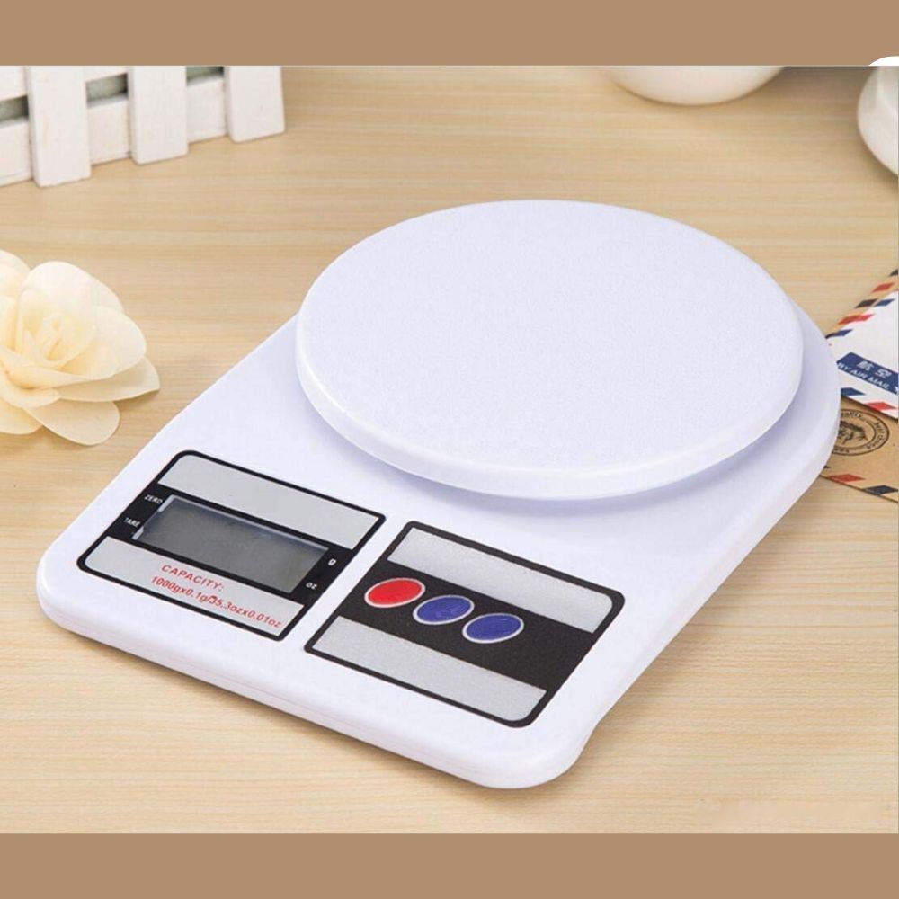 Comfortinglives Digital Kitchen Scale Machine 10 Kg Portable Food Weight Measurement Device Weighing Scale-image-35