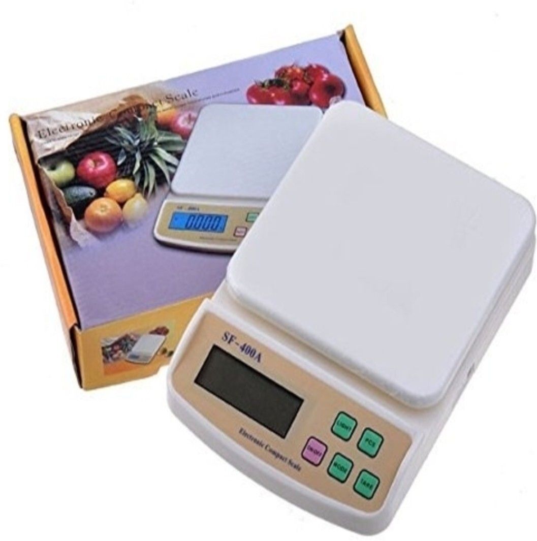 shrines Digital 10kg x 1g Kitchen Scale Balance Multi-purpose weight measuring machine without Adapter(CHARGER) Weighing Scale-picture-12
