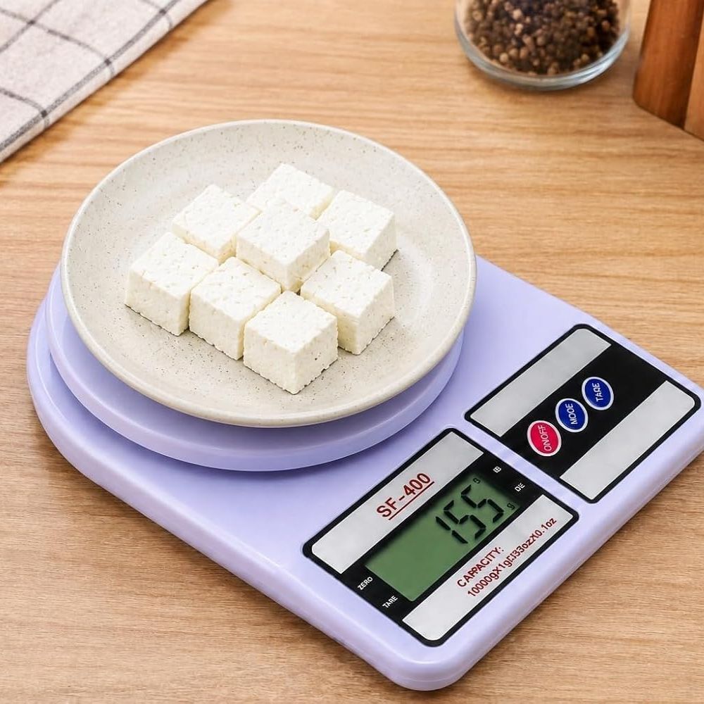Comfortinglives Weight Scale Machine 10 Kg Digital with Tare Function and LCD Display Weighing Scale-image-33