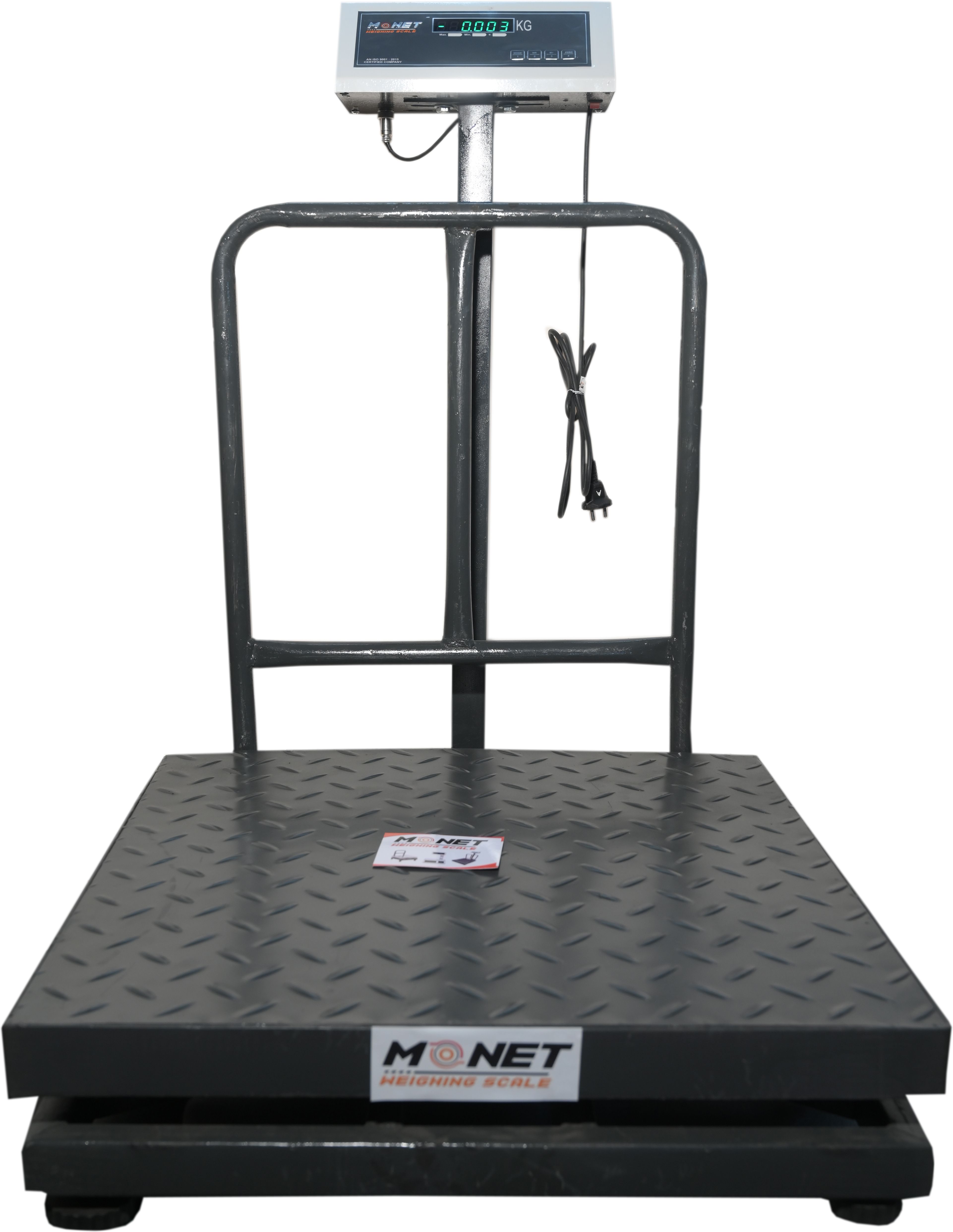 ARYA INTERNATIONAL 500*500 MS/20*20 inches Platform 300kg scale with green display and AI sansor Weighing Scale-image-2