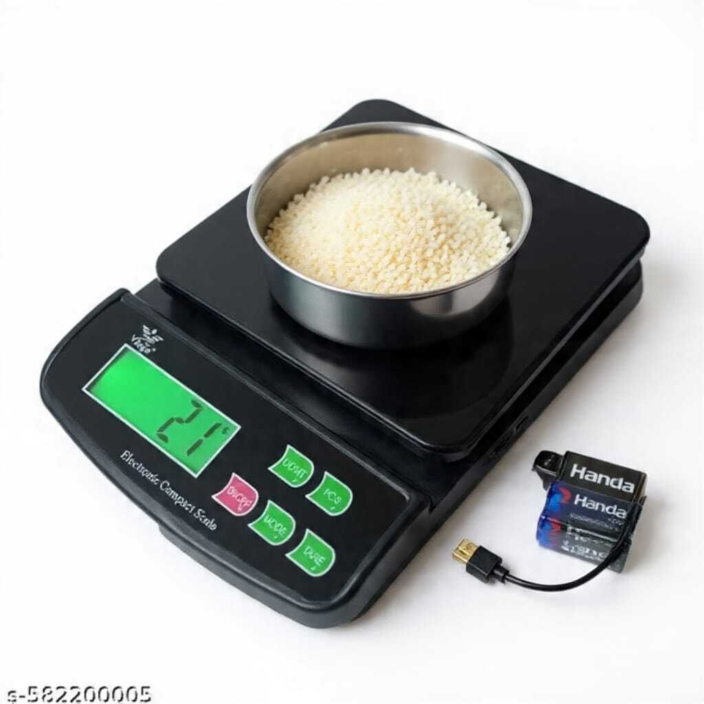 Scaleweight black kitchen gram scale Weighing Scale-image-11