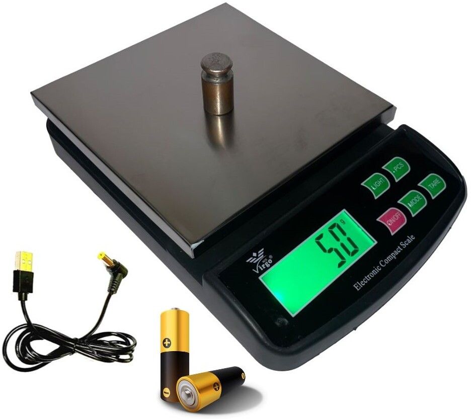VBR's Group 10Kg x 1g Electronic Kitchen Scale With Fast Response Sensor For Kitchen Home Weighing Scale-image-40
