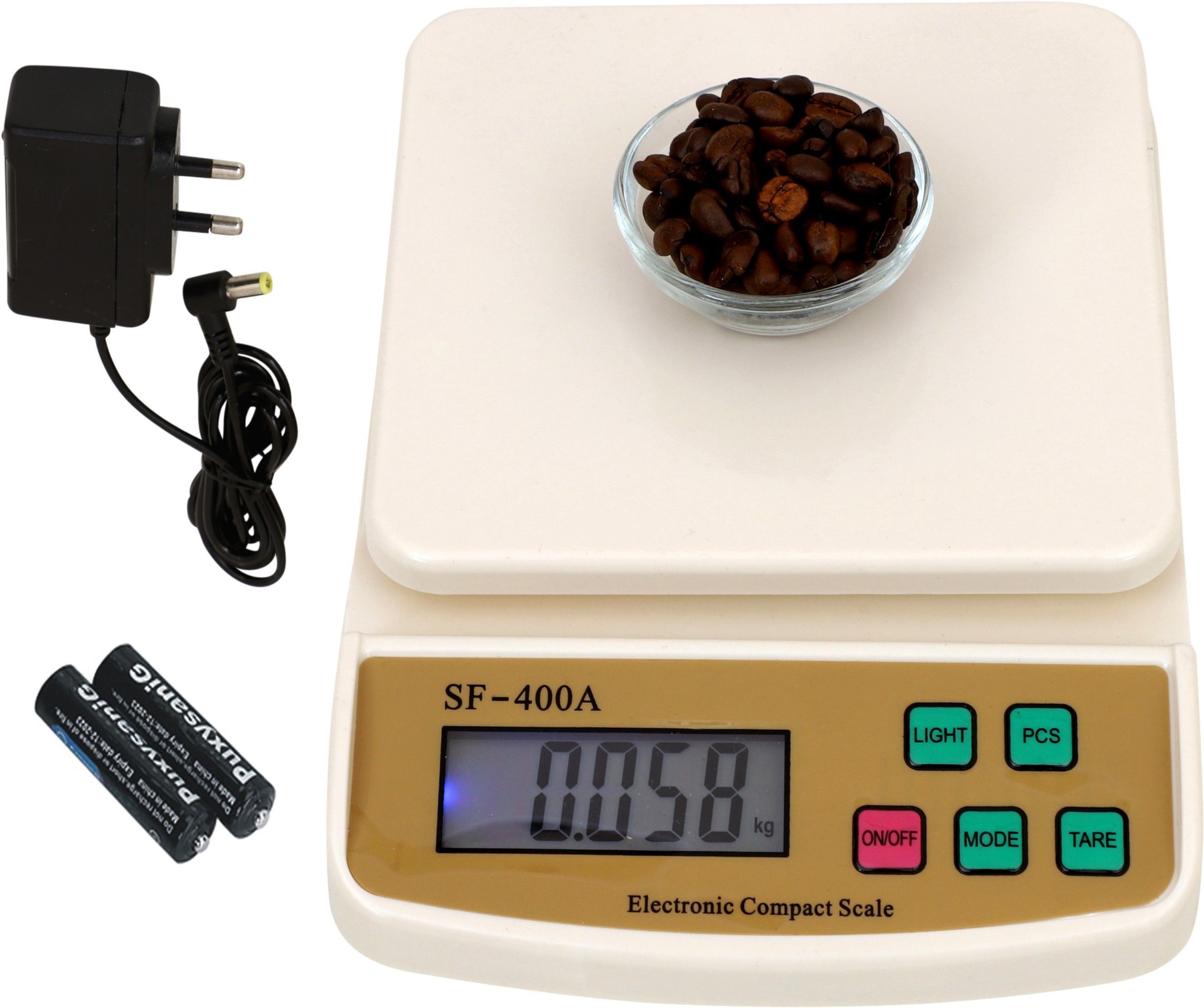 CHHOKRA 1g -10 Kg kata,weight machine,computer electronic vajan kata SF400A with Adopter Weighing Scale-image-26