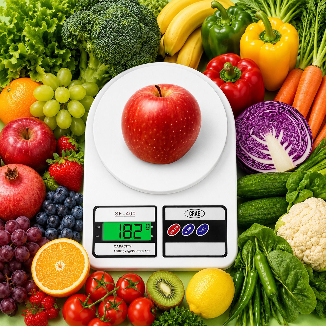VANSBIT Electronic Kitchen Scale 10Kg Weighing Scale-image-17