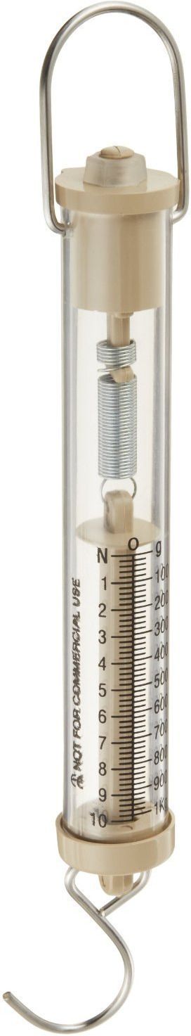 Kambojtraders Spring Balance Acrylic Tubular Dynamometer- Dual Transparent Scale - 10N/1KG Weighing Scale-picture-10