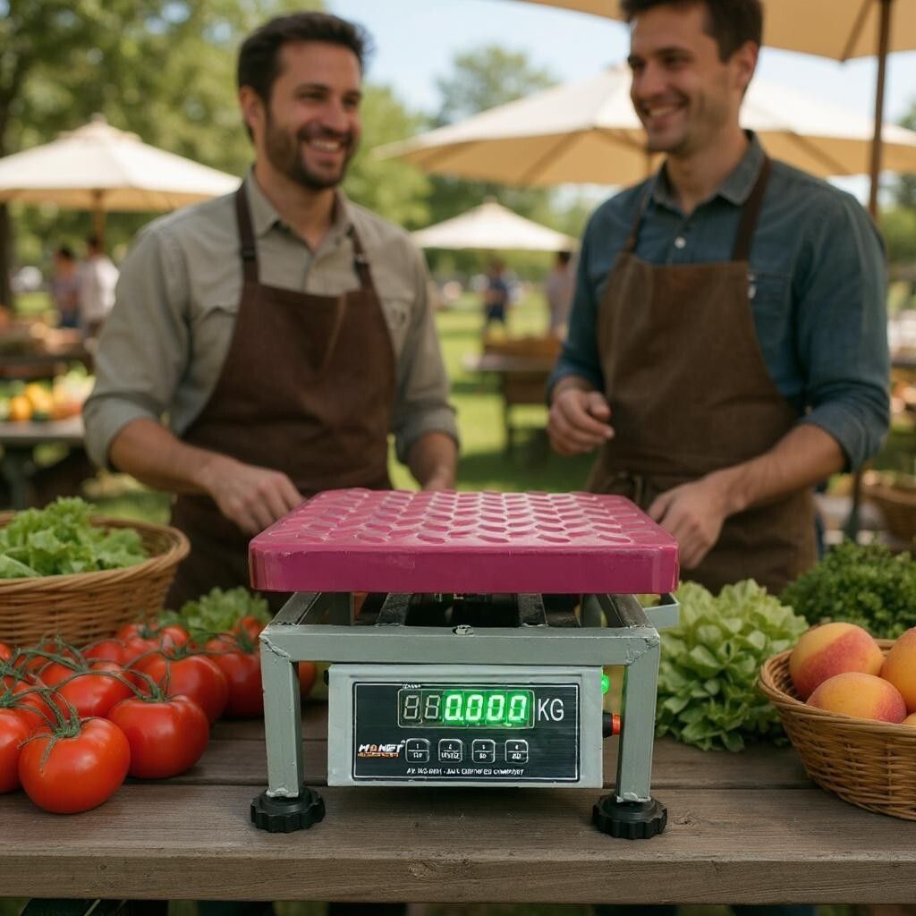 monet 50kg; High Precision, Portable Scale, Heavy Duty and 2 Days Battery Backup Weighing Scale-image-25
