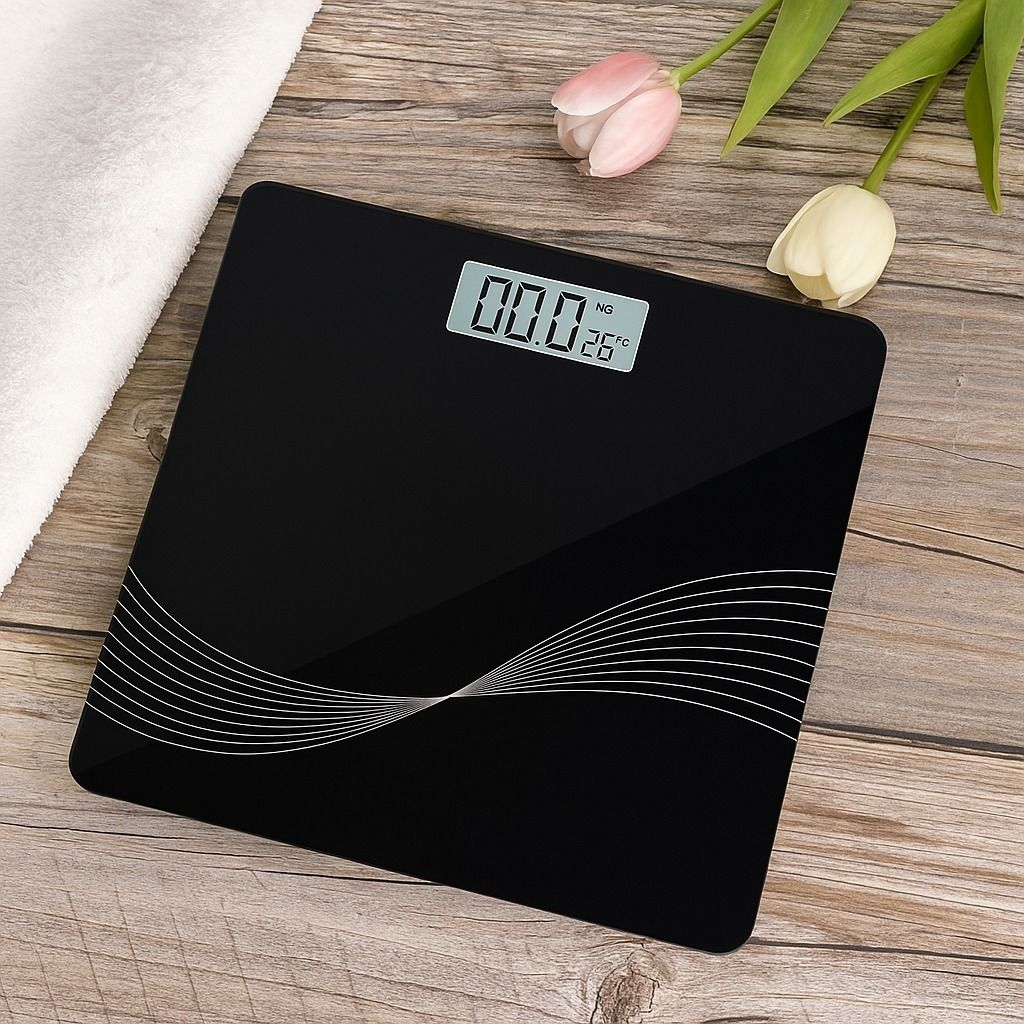 Auxolorror Digital Weight Machine for Body Weight Premium Wave Design Weighing Scale-image-43