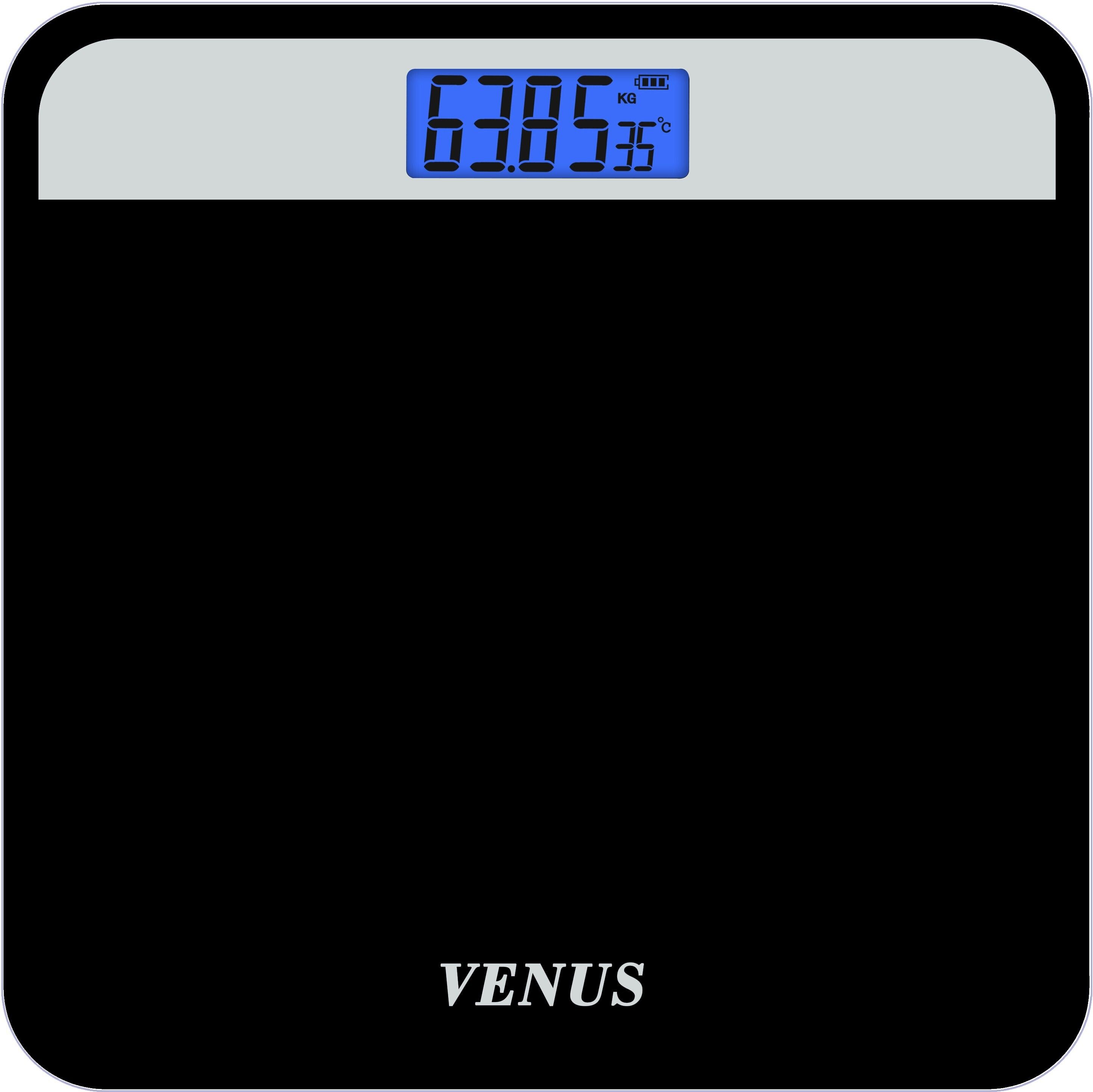 Venus Digital Electronic LCD Personal Health Checkup Body Silver/Black Weighing Scale-picture-47