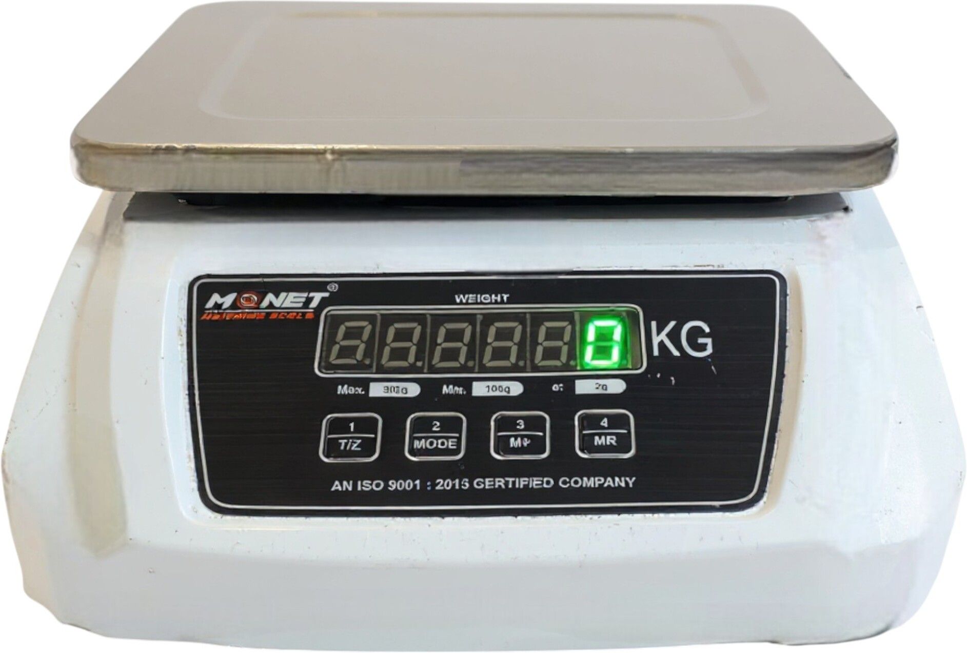 monet international MI-90; 30kg ;with Ecosense Technology 2 Display For All Kirana & Vegetable Shop Weighing Scale-image-33