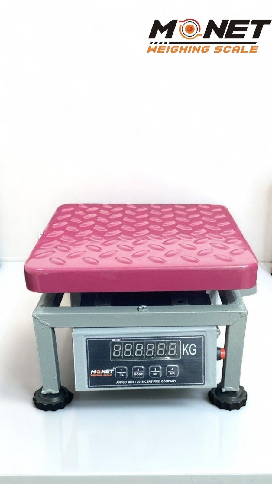 monet 50KG MS, Ultra Strong and Stylish With 2 days Battery Backup Weighing Scale