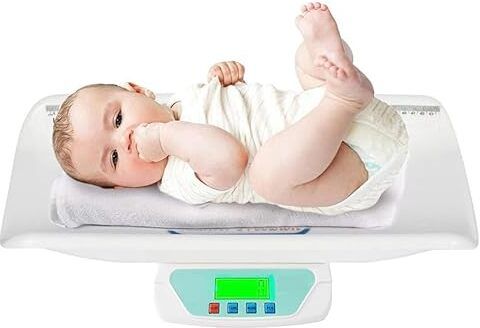 MCP Newborn Digital Baby Weighing Scale with Tray - Accurate and Reliable Upto 30Kg Weighing Scale