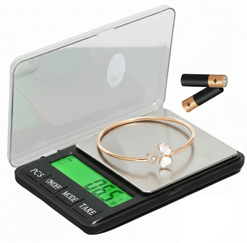 VBR's Group 600gram/0.01gram Digital Pocket Weight Machine for Jewellery, Gold, Silver Weighing Scale-image-0